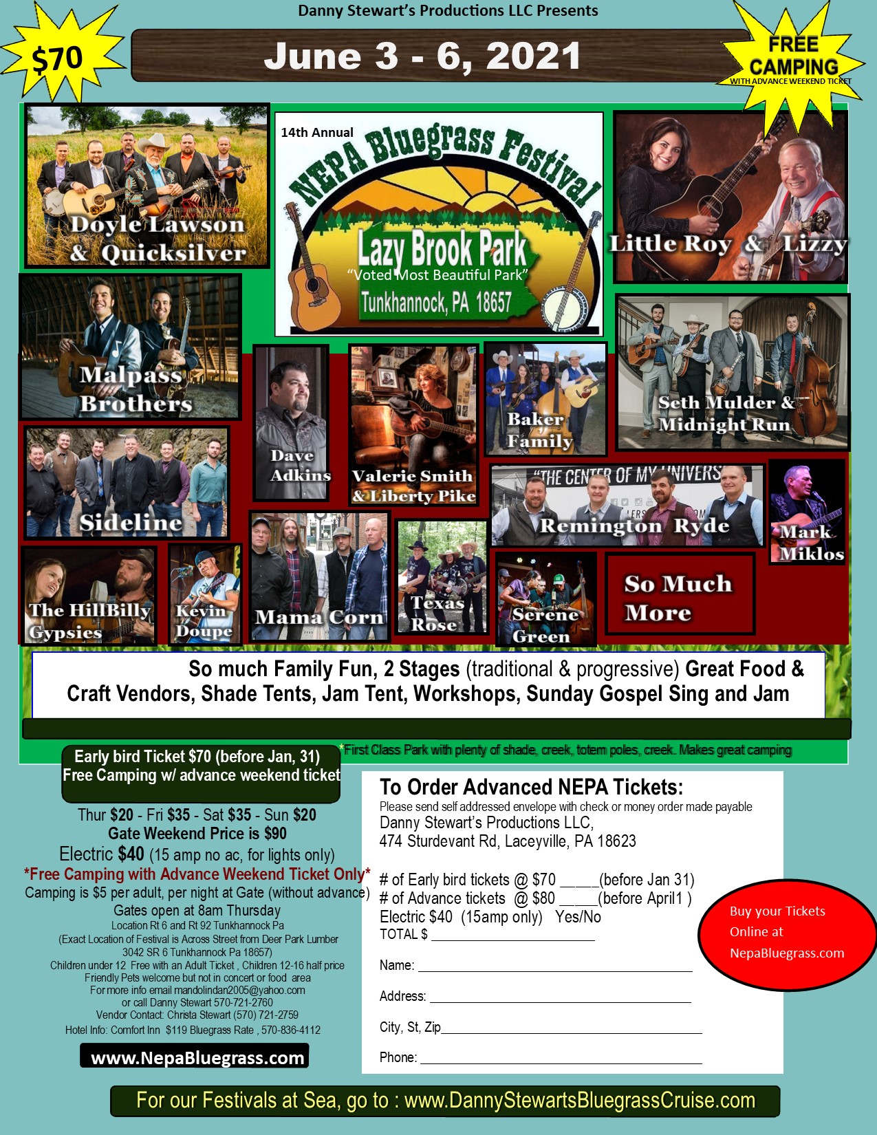 NEPA Bluegrass Festival Home
