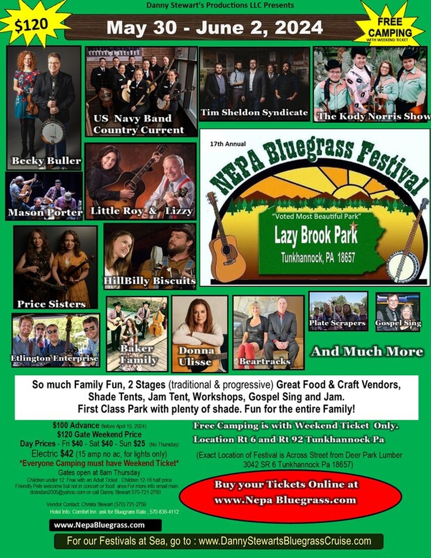 NEPA Bluegrass Festival Home