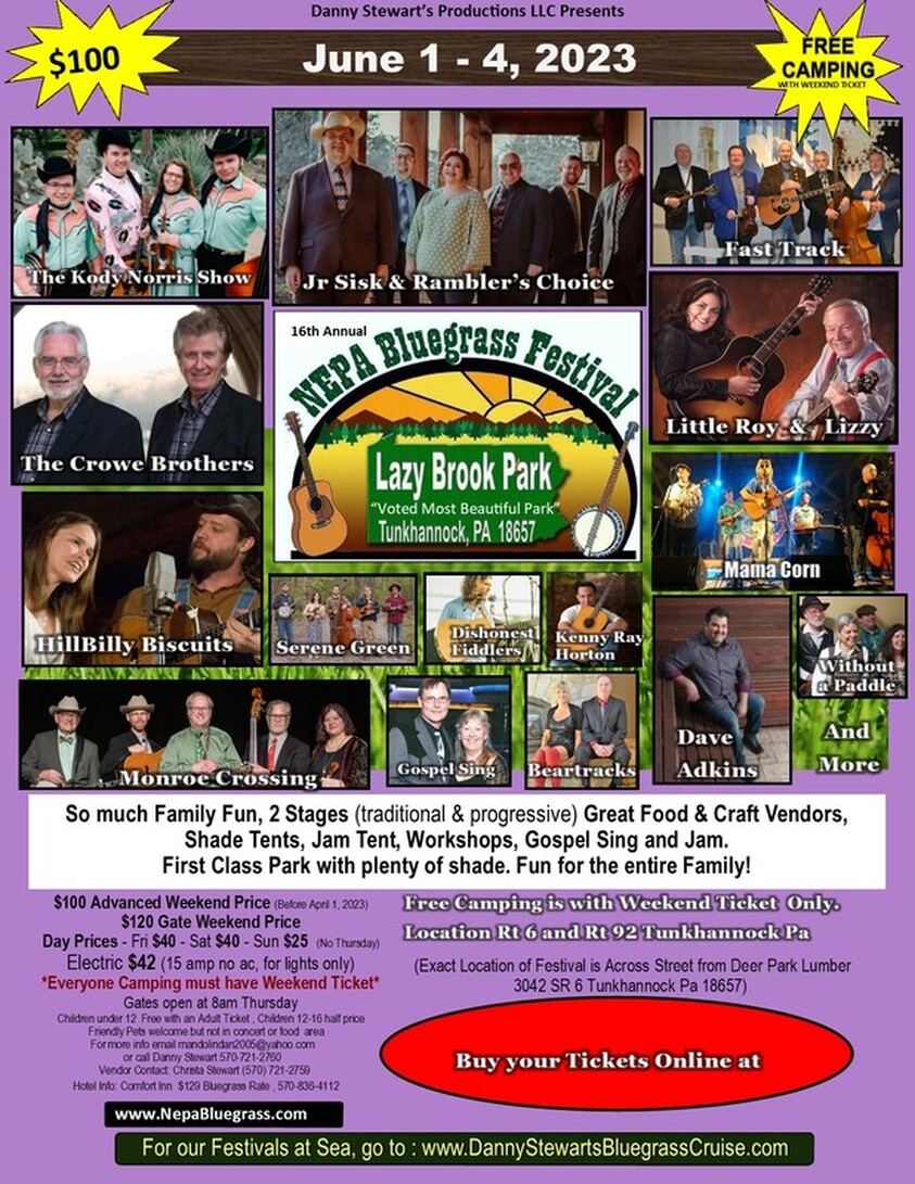 NEPA Bluegrass Festival Home